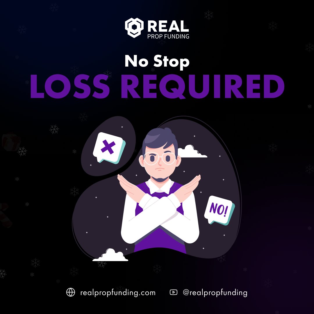 RealPropFunding's tweet photo. There's never a need for a stop loss with RPF.

Never.

What are the rules imposed by prop firms that you dislike the most? https://t.co/nBoxNc8Wx2