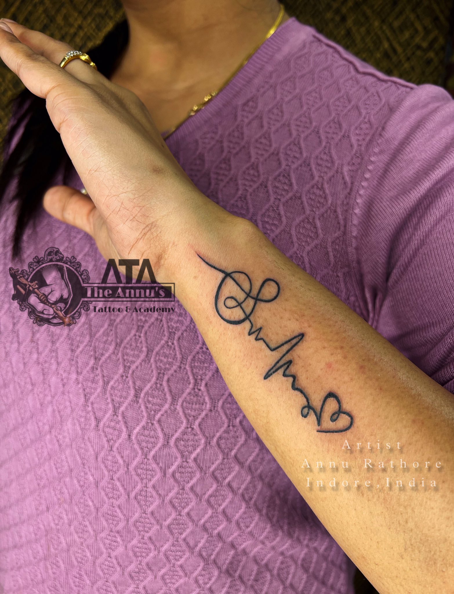 With Every Heartbeat' Temporary Tattoo Set (2 tattoos) – TattooIcon