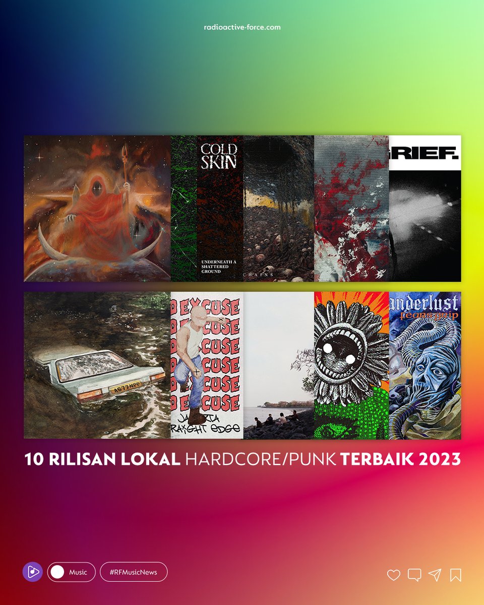 RFwebzine's tweet photo. Dari sekian banyaknya arus deras musik hardcore/punk yang benar-benar membludak berkali-kali lipat, berikut hasil kurasi saya untuk 10 rilisan lokal terbaik dalam ranah genre tersebut.

Teks: @_fadlyzakaria_
Baca selengkapnya:
https://t.co/KbNZKKN7TJ

#RadioactiveForce https://t.co/cctheNucwR
