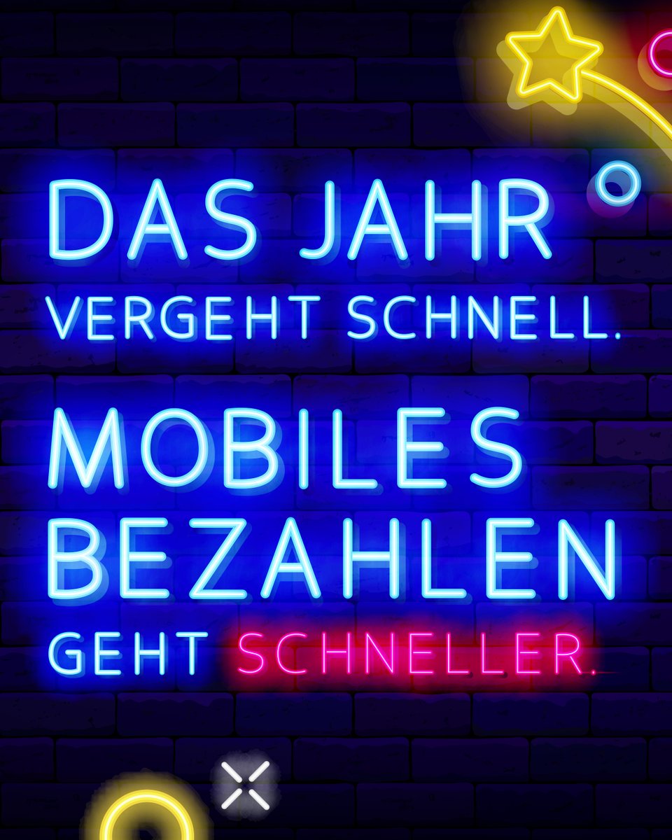 Der Countdown läuft. ⏰ Ist das Jahr für Sie auch viel zu schnell vergangen? 🚀 Holen Sie sich ein bisschen Zeit zurück und bezahlen Sie schneller, als der Jahresrückblick erlaubt – mit Apple Pay oder der App „Mobiles Bezahlen". 🙌
 👉 s.de/2o2j 👈