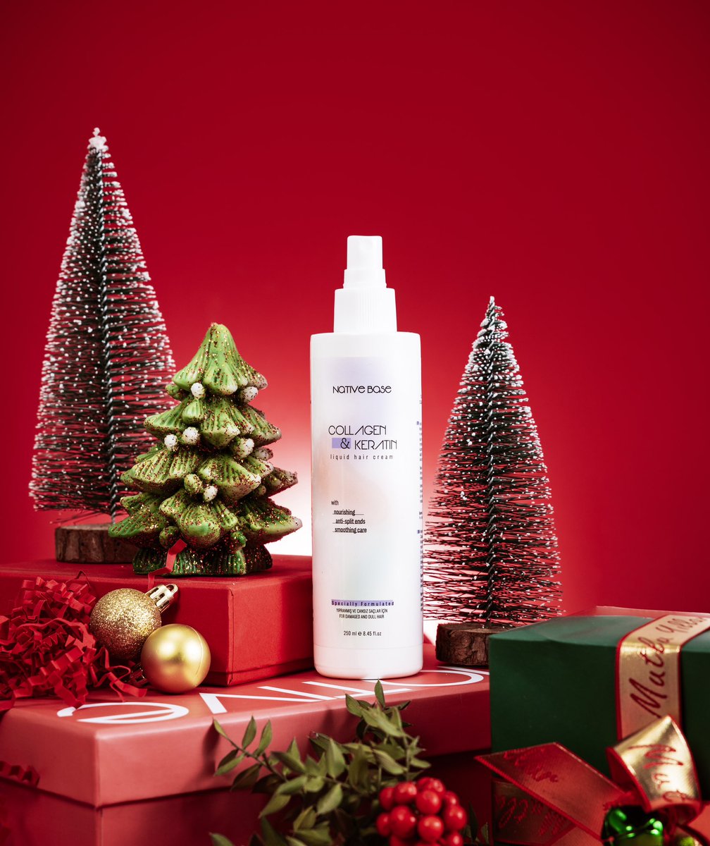 native_base's tweet photo. #nativebase sıvı saç kremi ile kendine ve saçlarına yeni yılda iyilik yap. Duştan sonraki karışıklığa ve kabarıklığa son ver 🎅🎄🥰 https://t.co/Bh6mu3vGaf