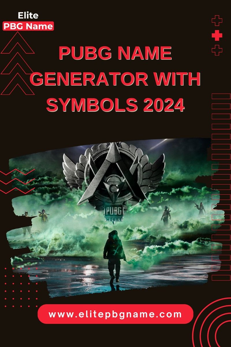 Muhamma77944178's tweet photo. Transform your PUBG identity with the coolest symbols of 2024! 🚀🔥 Discover the ultimate PUBG Name Generator that adds flair to your gaming journey.  #GamingNames #SymbolsInGaming #PUBGStyle #GamerLife #NameGenerator #PUBGNames #GamingIdentity #SymbolicExcellence #GameOn #Gamer https://t.co/SLmf3FQxRo