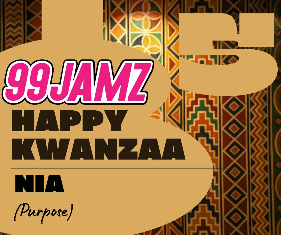 99JAMZ's tweet image. 🕯️Happy Kwanzaa!!! 

Kwanzaa Principles #5

🌍  Nia (Purpose): To make our collective vocation the building and developing of our community in order to restore our people to their traditional greatness.

#NguzoSaba #KwanzaaPrinciples 🔗wedr.com/news/kwanzaa-7…
