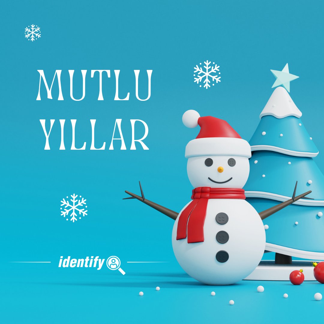 Identify24TR's tweet photo. Geçmiş tecrübelerimizin beraberinde gelecekteki projelerimizle Identify olarak, geleceği birlikte şekillendirmeye devam edeceğiz. 🚀 Teknoloji dolu bir 2024 geçirmeniz dileğiyle! Yeni yılınız kutlu olsun! 🎊 #Yeniyıl #2024 #Kutlu #Olsun https://t.co/hzXVKIPYSt