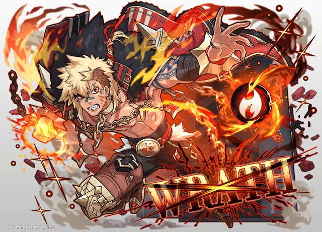 eimemo_info's tweet photo. 【予告】
近々「エクストラクエスト」に新しいクエストが登場予定です！😈
今回は、そのクエストで獲得可能なユニットのイラストをご紹介！

<ユニット名>
・wrath (ラース)　火属性

どんな性能になるかは開催までお楽しみに！

▼詳細はこちら
https://t.co/Osi2t3f3Dq
 #英語メモリーズ #エイメモ https://t.co/sZBFgnqq7s