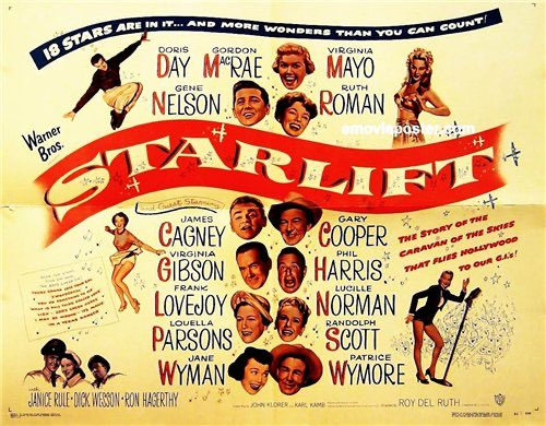 FrankMalfitano's tweet photo. FILM OF THE DAY: Star cameos &amp; a couple ok #musical numbers (especially by #DorisDay) highlight blandly forgettable 1951 film about USO type troupe spearheaded by #RuthRoman to entertain troops heading to #KoreanWar #GordonMacRae #JaniceRule #JamesCagney #GaryCooper #1950s https://t.co/Wuce92YfVX
