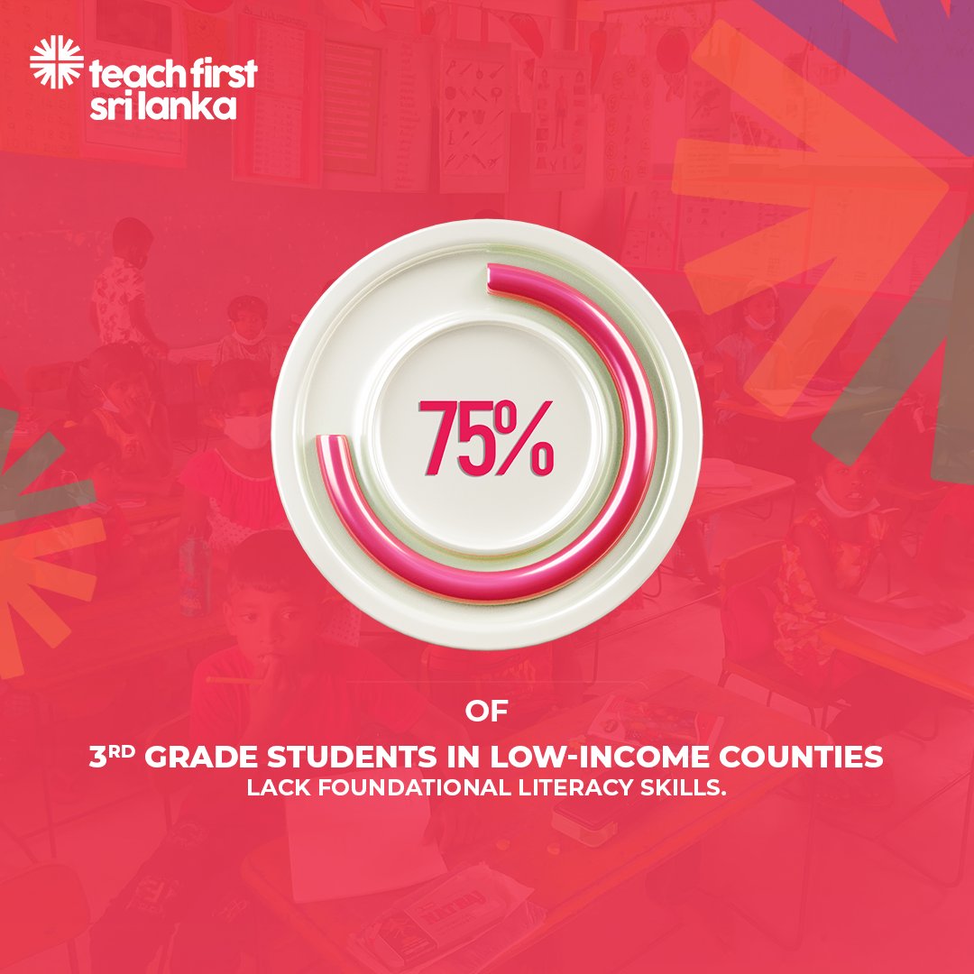 TeachFirstSL's tweet photo. Teach First Sri Lanka is committed to foundational learning, ensuring every child grasps the basics to unlock their full potential and give them the skills to thrive in the world of tomorrow.

Join us in laying the foundation for a brighter future.
🌐: https://t.co/mekUaEwFVV https://t.co/WRdgf57n6d