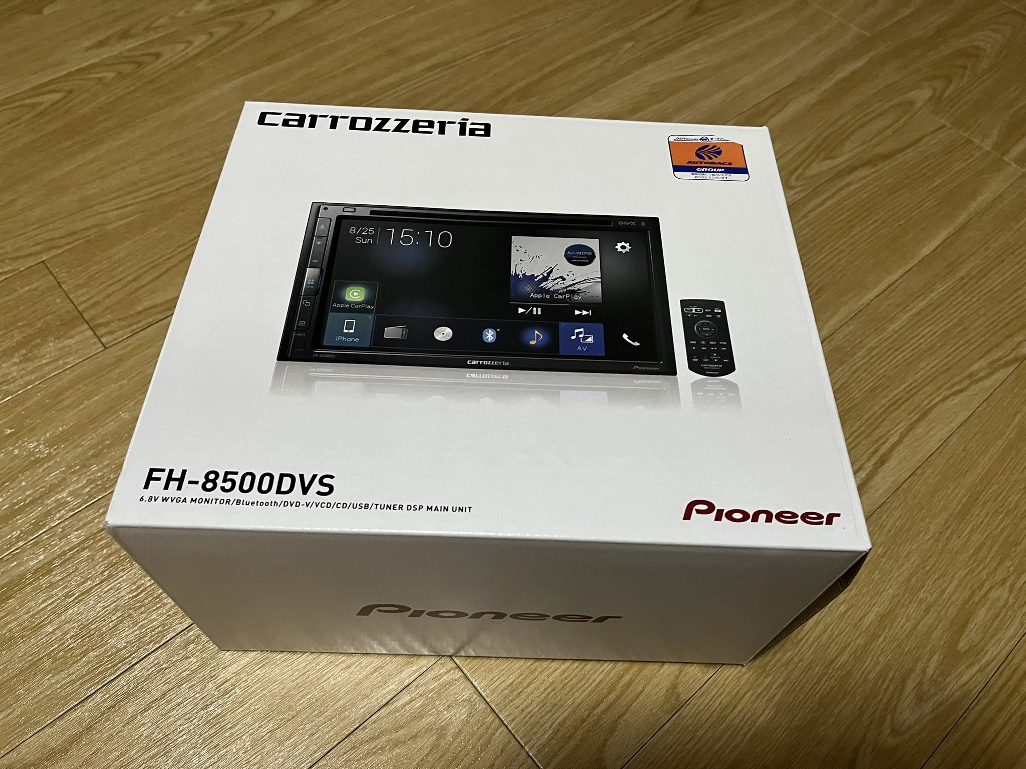 カロッツェリアディスプレイオーディオFH8500DVS