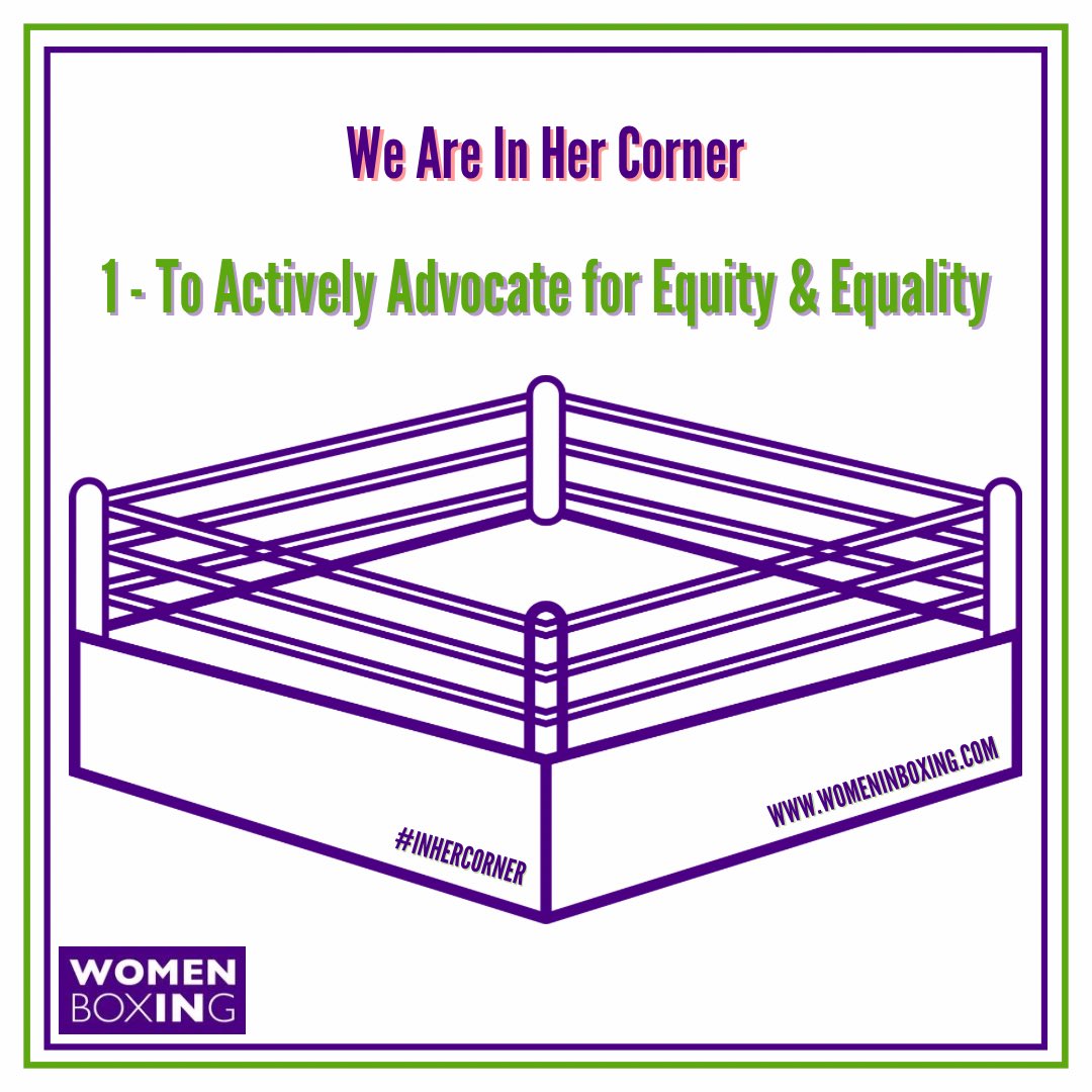 New Year's Resolutions for Women in Boxing. Because we are #inhercorner

As we head into 2024, Women in Boxing (WiB) has four key resolutions that aim to provide greater opportunities for women in the sport. 

1. To actively advocate for equity and equality.

#womeninboxing #2024