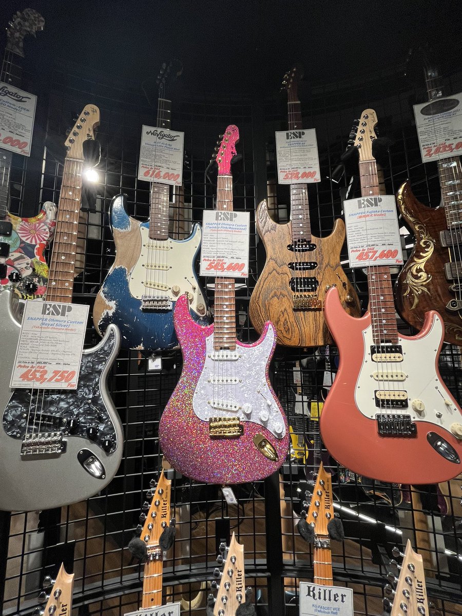 nao_shapes's tweet photo. 🎸ESP SNAPPER 気になる🥺ナァ
この時は、少し安かった🦆
#藤岡幹夫 #大村孝佳
#ESPSNAPPER https://t.co/X6bdUlE8KW