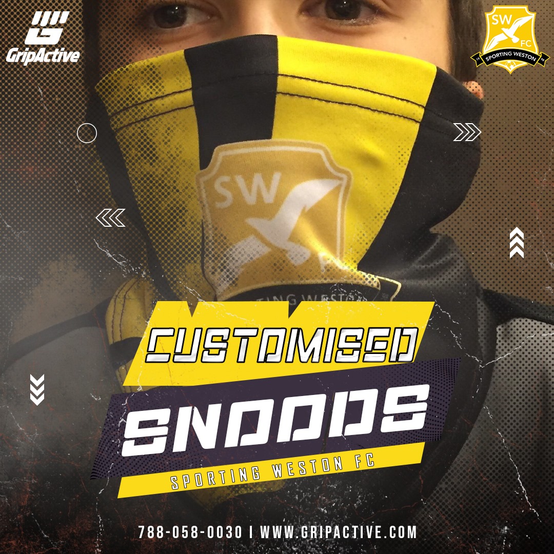 GripActive's tweet photo. Nothing can stop you from playing your best when you have our customised snoods just like @sporting_50. These snoods are designed to keep you comfortable and stylish on the field. Order yours today and join the Grip Active family! 

🌐: https://t.co/4p07DBJ9vx
📧: sales@gripactive.com
☎: 0044 788 058 0030

#gripactive #personalized #snood #snoods #sportswear #customisedsnoods #sportingwestonfc #teamwear