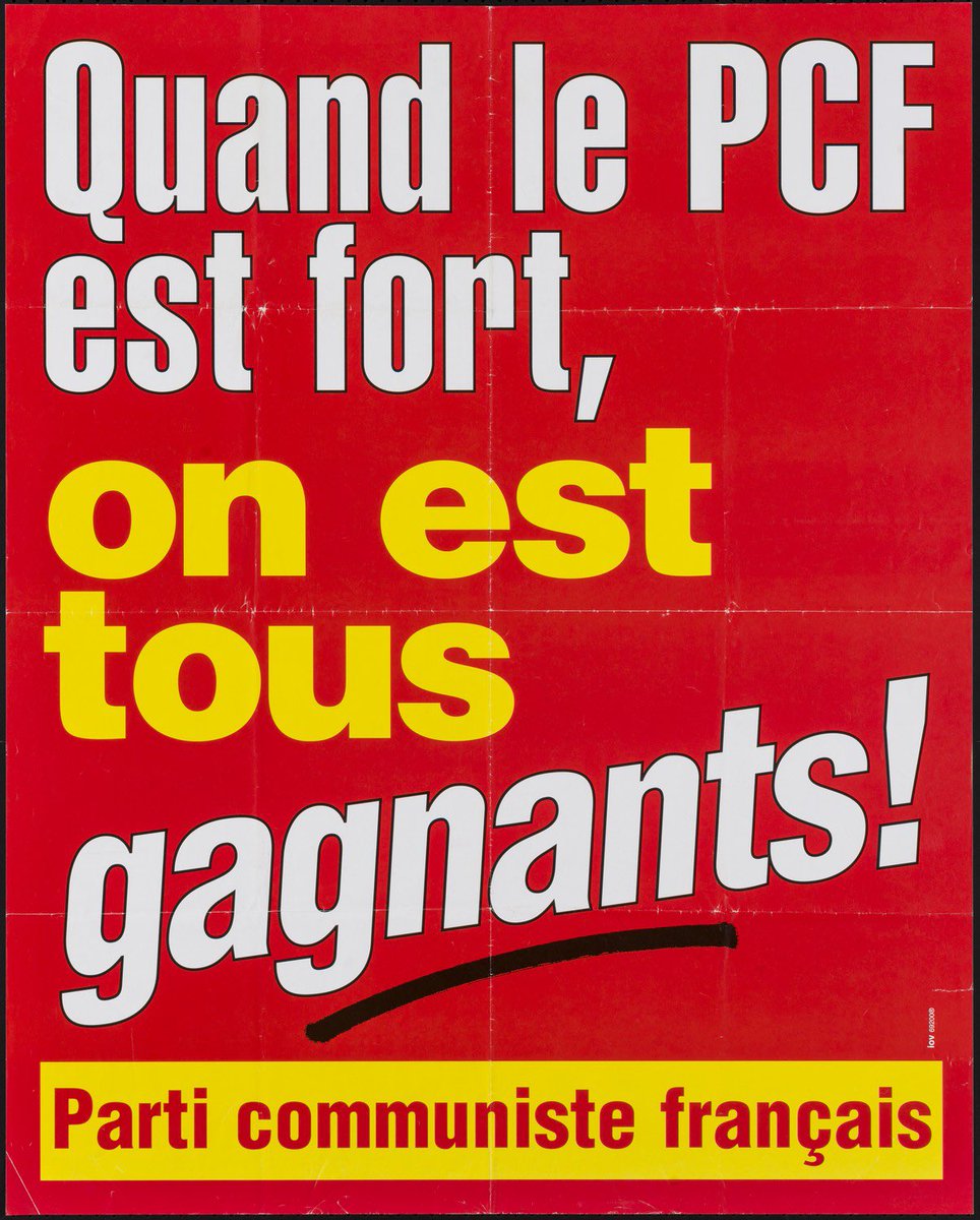 🎂Créé le 30 décembre 1920, le @PCF fête ses 1️⃣0️⃣3️⃣ans!

La construction d'1️⃣ société plus juste & plus solidaire, 1️⃣ combat tjs d'actualité!✊

Pour changer les choses près de chez vous, rejoignez les Camarades➡️ pcf.fr/adherer

#103ansdavenir #lhumaindabord #PCF