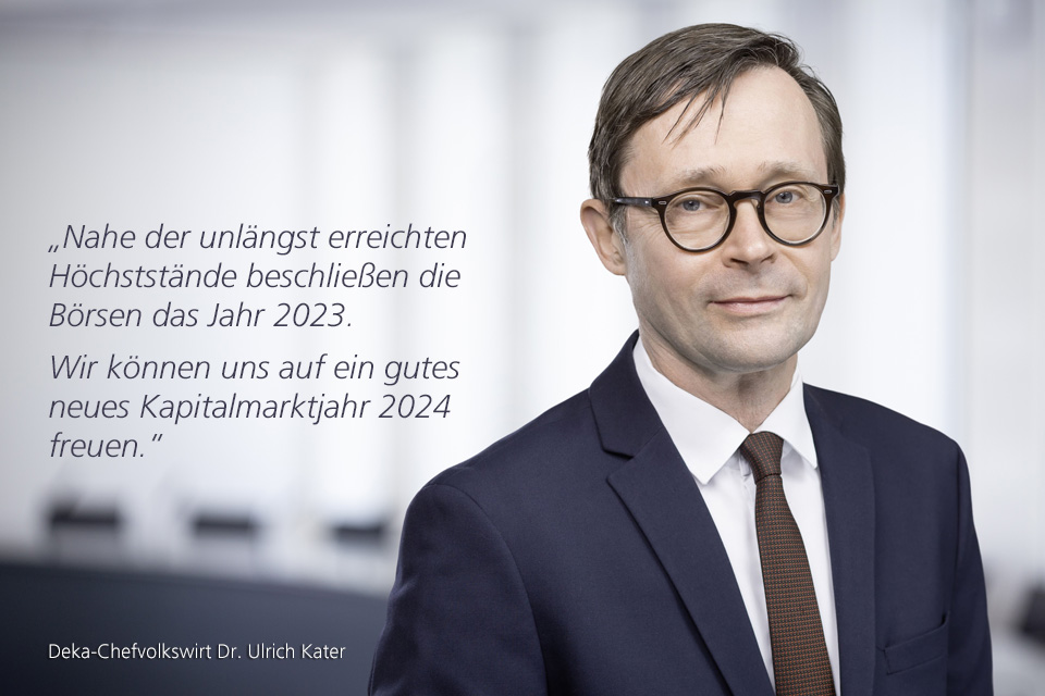 Ein sicherlich anstrengendes und in mancherlei Hinsicht wohl auch unbefriedigendes Jahr 2023 geht zu Ende. Aus Kapitalmarktsicht war es trotz allem ein überaus erfolgreiches Jahr. s.de/2pcp #KatersWelt