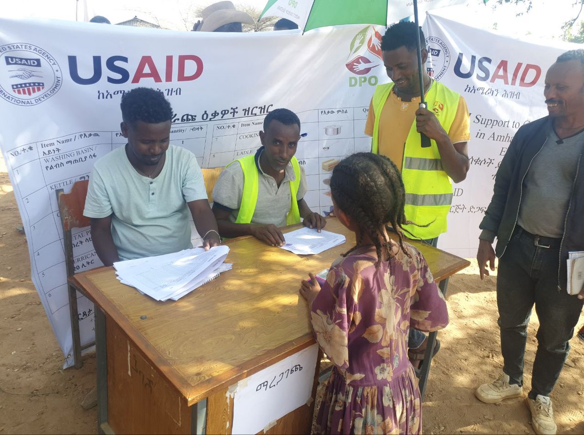 DevelopmentDpo's tweet photo. Thanks to @USAIDSavesLives we've delivered vital support to 1525 households in Abergele, Amhara. Now, 375 families in Tigray will soon receive Shelter Rehabilitation Kits. Our commitment continues in Somali, aiming to aid 2500 HHs.
Thanks @USAIDSavesLives

https://t.co/rZU6uPpS8n https://t.co/ylAOFP3MB9