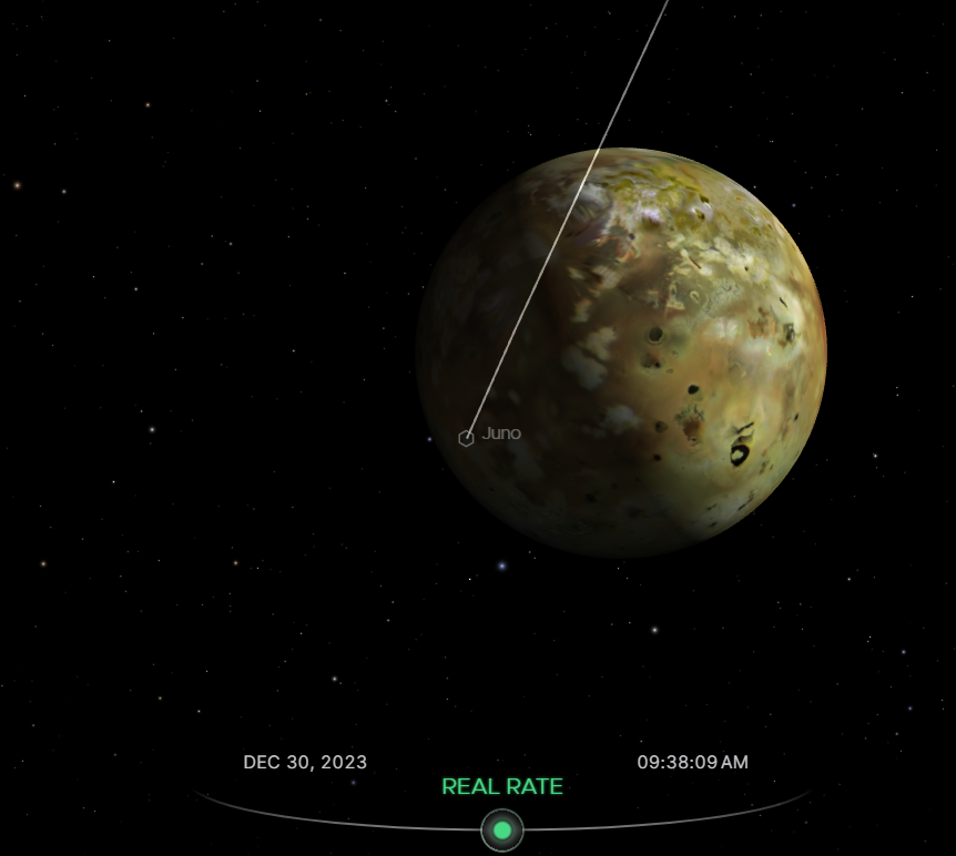 estelsiplanetes's tweet photo. Hòstia!
La nau Juno de la NASA està passant ARA MATEIX sobre la lluna de Júpiter Io!
La voleu seguir en directe?
Aquí:
https://t.co/WTxfkYcNTU
Ah! I recordeu que va "tripulada" per 3 figuretes de Lego. https://t.co/6z3Ksrucfj
