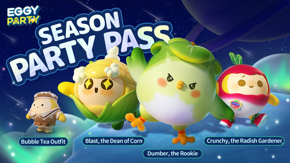 eggypartyglobal's tweet photo. It's going to be a total blast with the brand new Party Pass! 🚀

Crash into the excitement, complete thrilling Activity Tasks, and score epic rewards! 🥤

Stay tuned for the Party Pass release! 🎁 Let the party pass vibes roll in! 🎉   

#EggyParty #PartyPass https://t.co/UhcJra9m9r