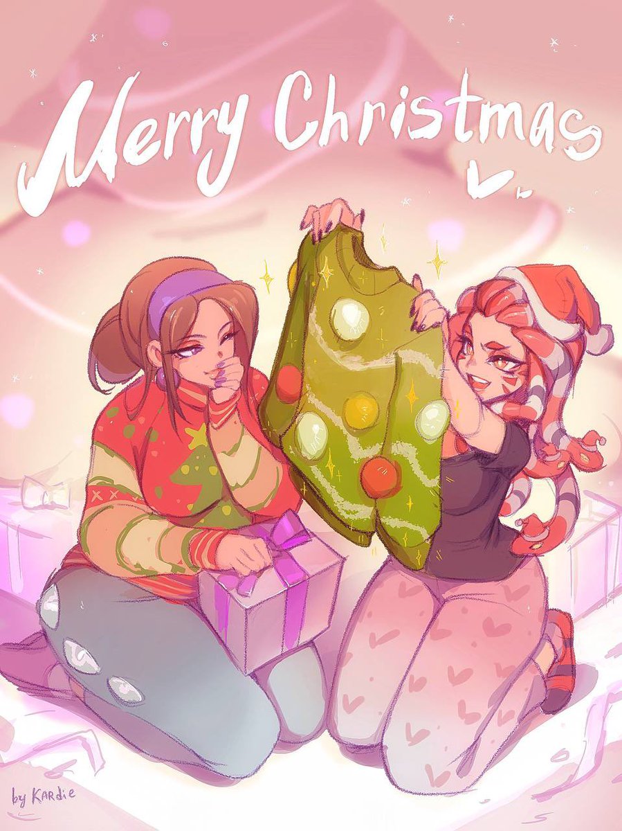 Present for @ArtGofa and @DispOnito From Cthaeh and me 🎄