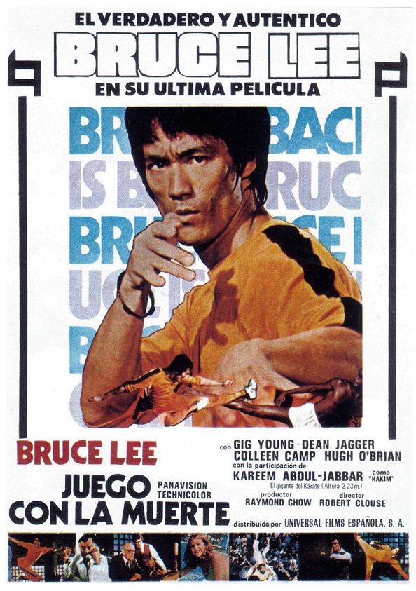 Spanish film poster for #GameOfDeath (1978) #BruceLee #GigYoung #DeanJagger #KareemAbdulJabbar
#RobertClouse