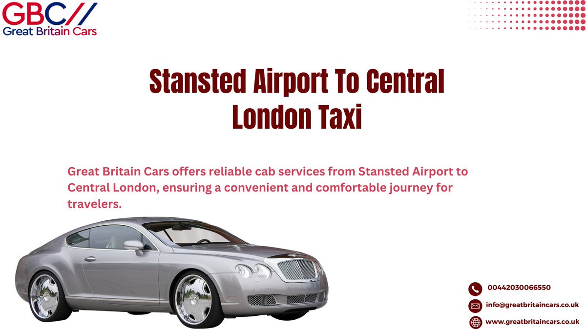 G_BritainCars's tweet photo. Experience a seamless and delightful journey with Great Britain Cars.
Visit our page: https://t.co/fnJ95yxSN5
#StanstedAirportToCentralLondonTaxi https://t.co/Xuqc2gXTI4