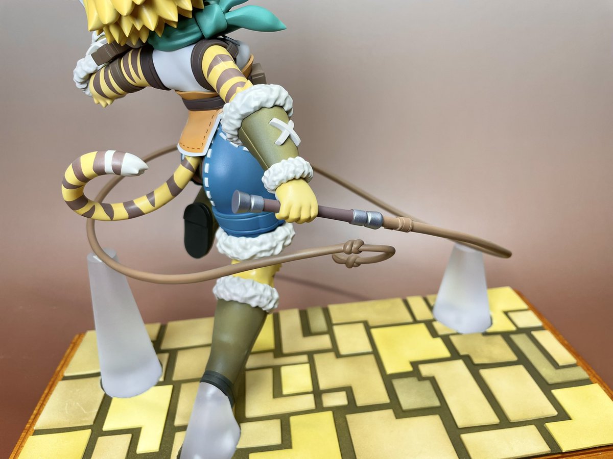 ワールドフリッパーより1/7スケールで、 がんばる虎娘 ミア 長らく