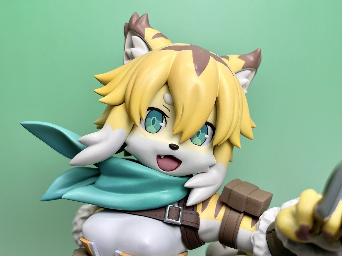 ワールドフリッパーより1/7スケールで、 がんばる虎娘 ミア 長らく