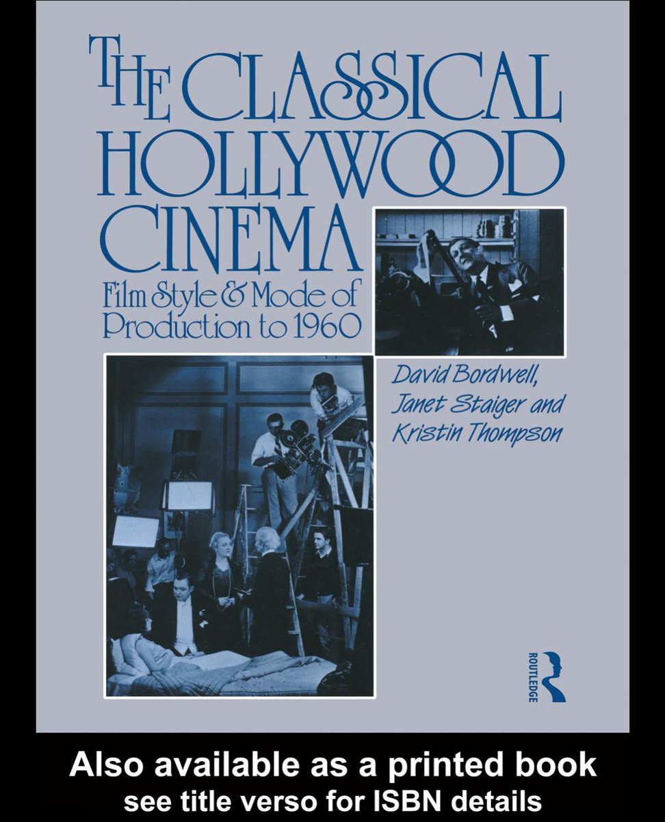My new product The Classical Hollywood Cinema: Film Style and Mode of Production to 1960 is now available to buy at: sowl.co/s/K2mvy 
#classiccinema #cinema #hollywood #classicmovies #oldmovies #classichollywood #vintagehollywood #classical #classicalcinema