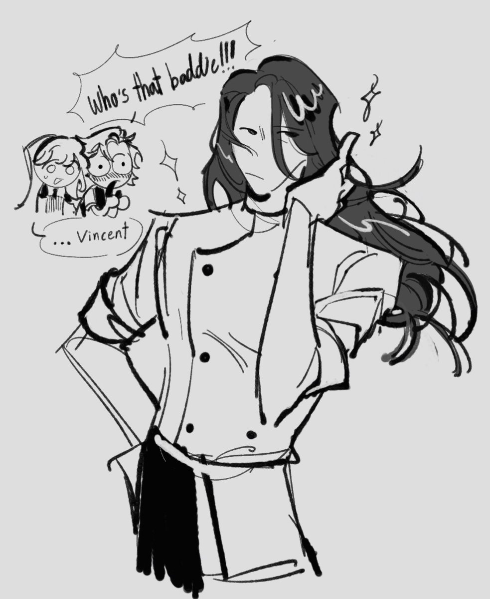 gaygay8195's tweet photo. Long hair vincent,

Come on we all know Rody's dumbass would see him as a girl and immediately ask him out the moment he saw Vincent

#deadplate #deadplategame #rkgk https://t.co/yPhMBj8nTx