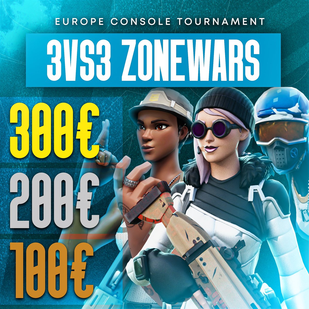 Hello boys, as mentioned recently here we have the next tournament.
3v3 ZW Console Tournament. 
It will be in 19/20th January at 21.
Only 3 step to participate:
1. Tag your mates below
2. Like
3. Share the post 
For more information DMs
Twitch: GianOnTv 🌡️