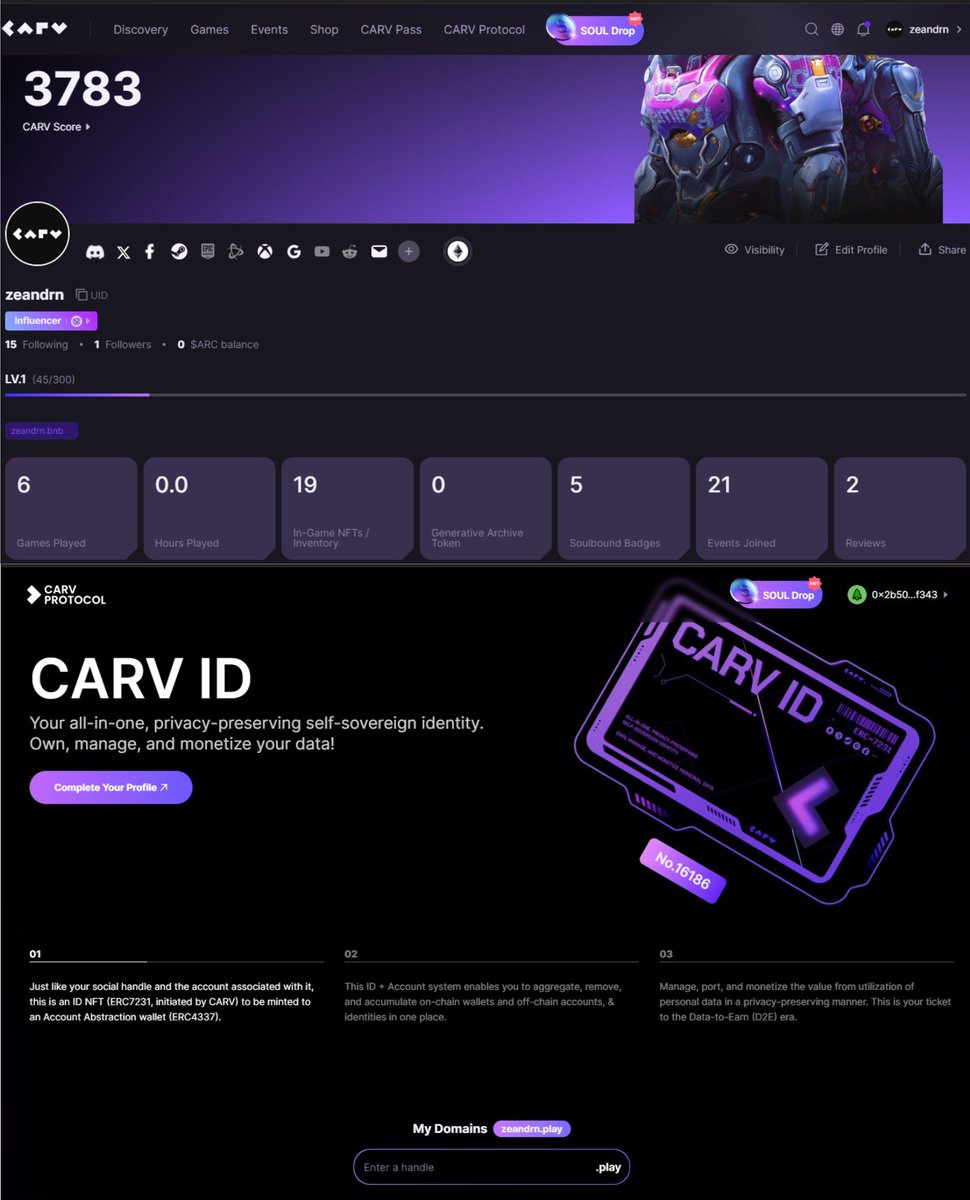 zeandrn's tweet image. you can&apos;t possibly beat this combo :)

#CARV #PlayAndEarn #DataToEarn 
@aselfoi @starxminth @fsadboy875