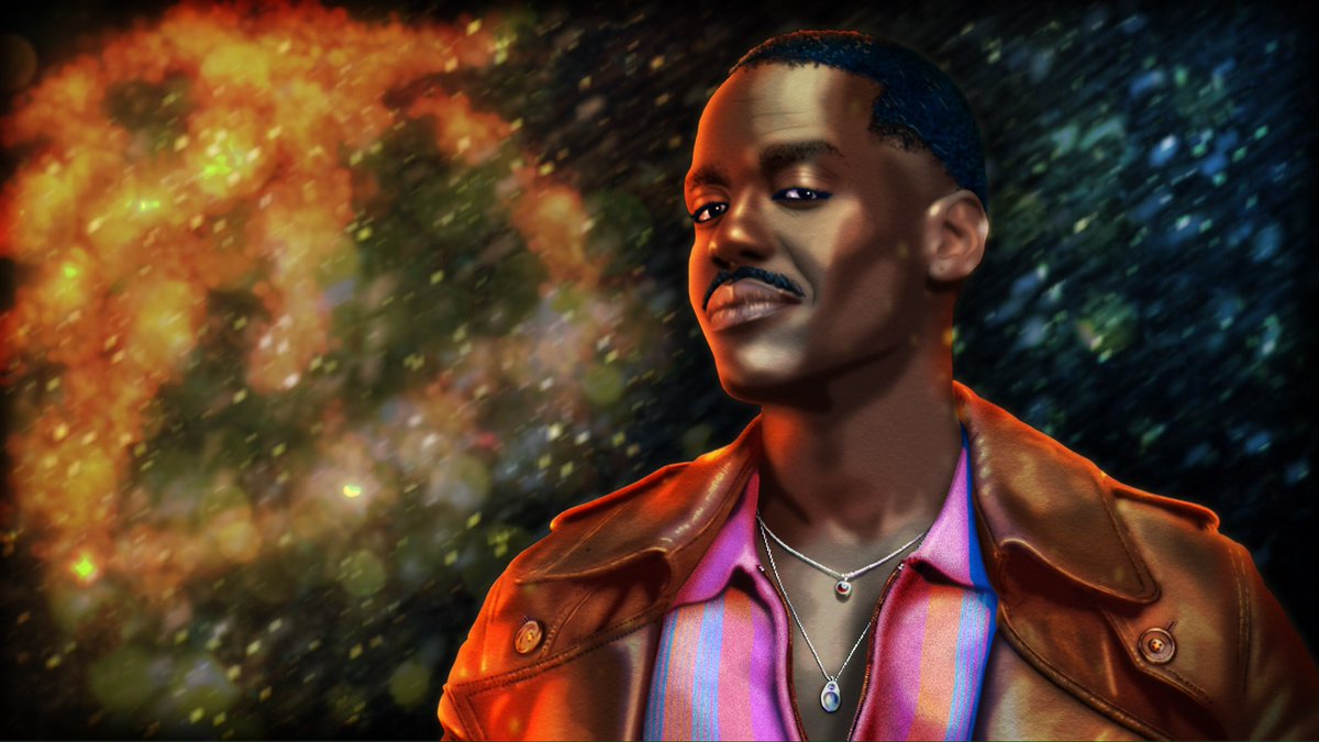 New video: youtu.be/BziflcxqQ7E

Ncuti Gatwa, star of ‘Doctor Who’ and ‘Sex Education’.
#ncutigatwa #DoctorWho #Procreate #procreateart #procreateportrait
