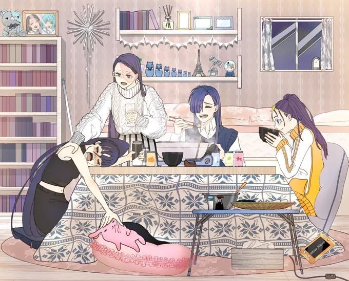 今年はAdoちゃんから初めて反応をいただけたり全国ツアーでは武道館にイラストを展示していただけたりと、感無量の1年でした..!私の一生の思い出になりました#今年も残りわずかなのでお気に入りの4枚を貼る  #Adoart 
