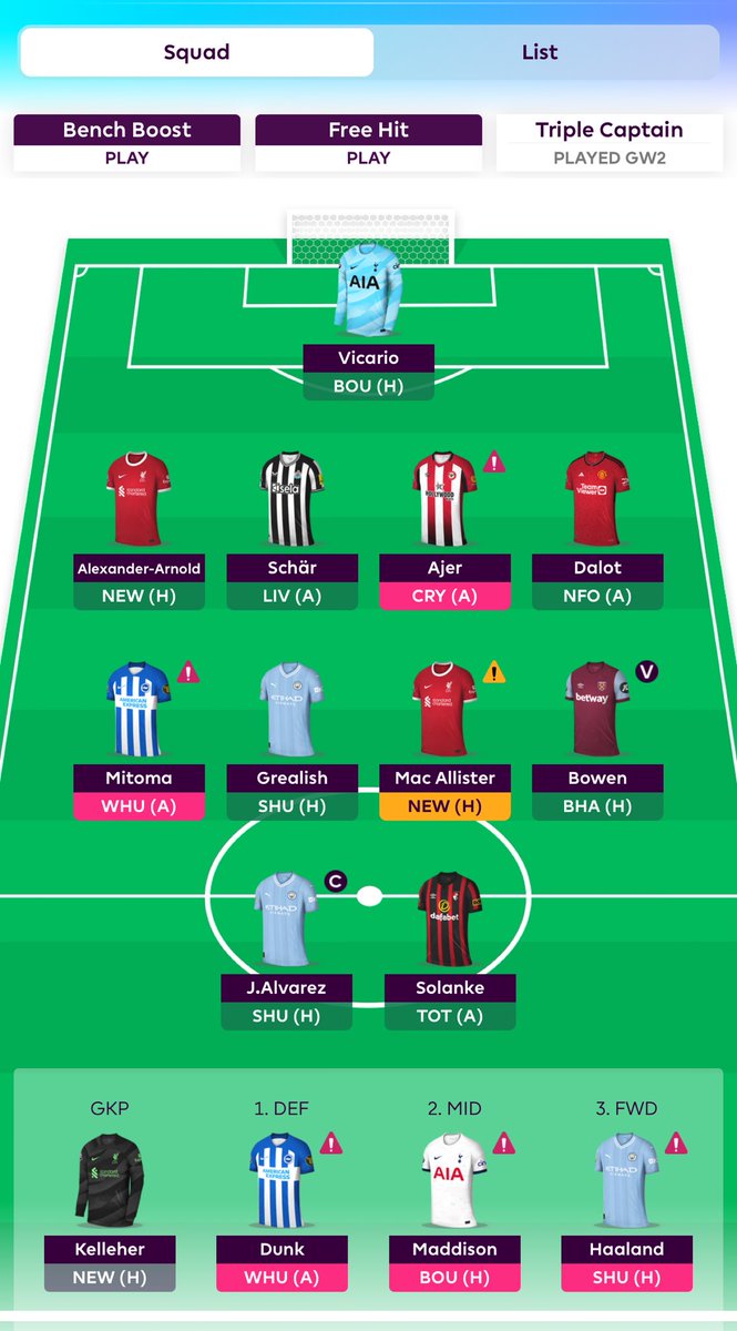 I’m definitely NOT a manager that moans about injuries. But ……… #Fantasyleague #Premierleague