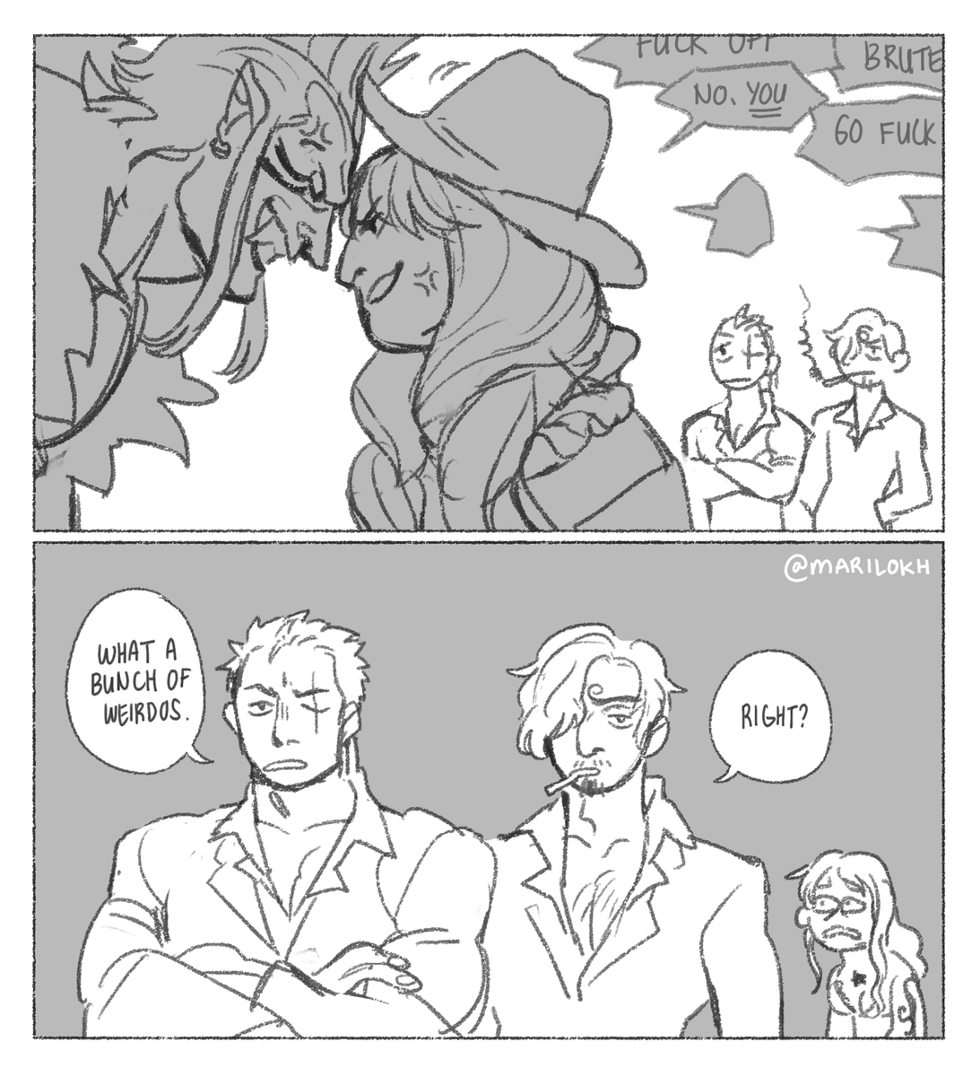(not) recognising the self in the other... #onepiece 
