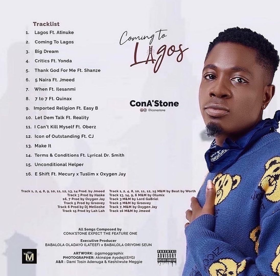 CTL- Coming To Lagos  Album  was released on 22nd /sept/2022