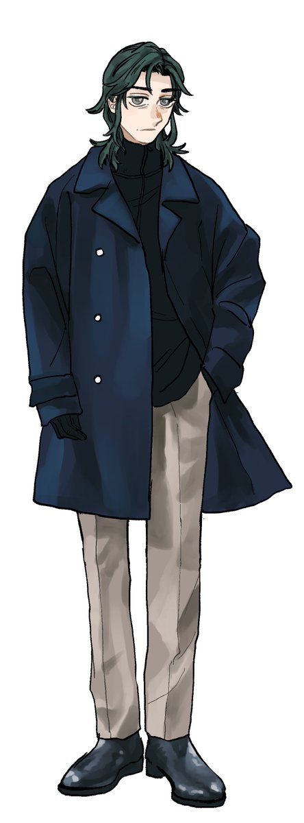 「安谷屋真修(ショタのすがた)と安谷屋真修(私服のすがた)」|セネ夫のイラスト