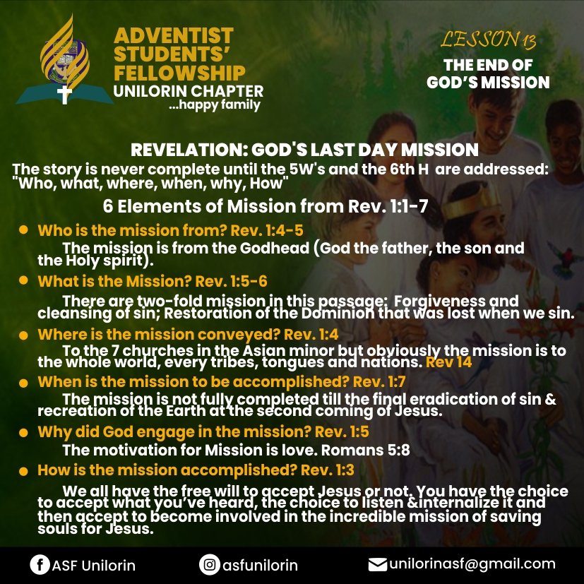 realhuram_abi's tweet image. to develop till the end of time and the only way we can escape the deception of this antichrist is to keep our focus on Jesus.
Happy Sabbath 💙💎
#Godsmission #mymission #HappySabbath