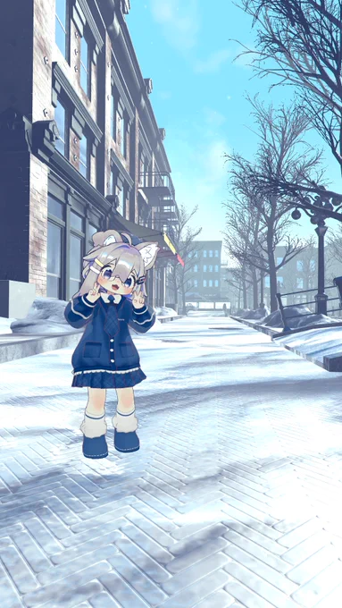 え～!困る～!  ワイの脳内で勝手にLost Kittenが流れ始めるぐらいエモいんですけど～!  You'll never be mine, ah, but you've got my eyes  #VRChat