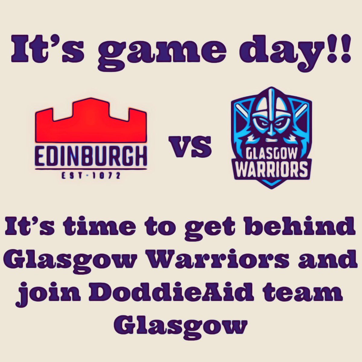 Doddie Aid 2024 #TeamGlasgow (@doddieglasgow) on Twitter photo Good luck to <a href="/glasgowwarriors/">Glasgow Warriors</a> today from @doddieaid_glasgow remember you can sign up to #teamglasgow and kick MND in to touch!! Sign up by Downloading the DoddieAid app or by visiting doddieaid.com #glasgowwarriors #warriornation #mnd #mndoddie5 #doddieaid2024 #doddie Good luck to <a href="/glasgowwarriors/">Glasgow Warriors</a> today from @doddieaid_glasgow remember you can sign up to #teamglasgow and kick MND in to touch!! Sign up by Downloading the DoddieAid app or by visiting doddieaid.com #glasgowwarriors #warriornation #mnd #mndoddie5 #doddieaid2024 #doddie