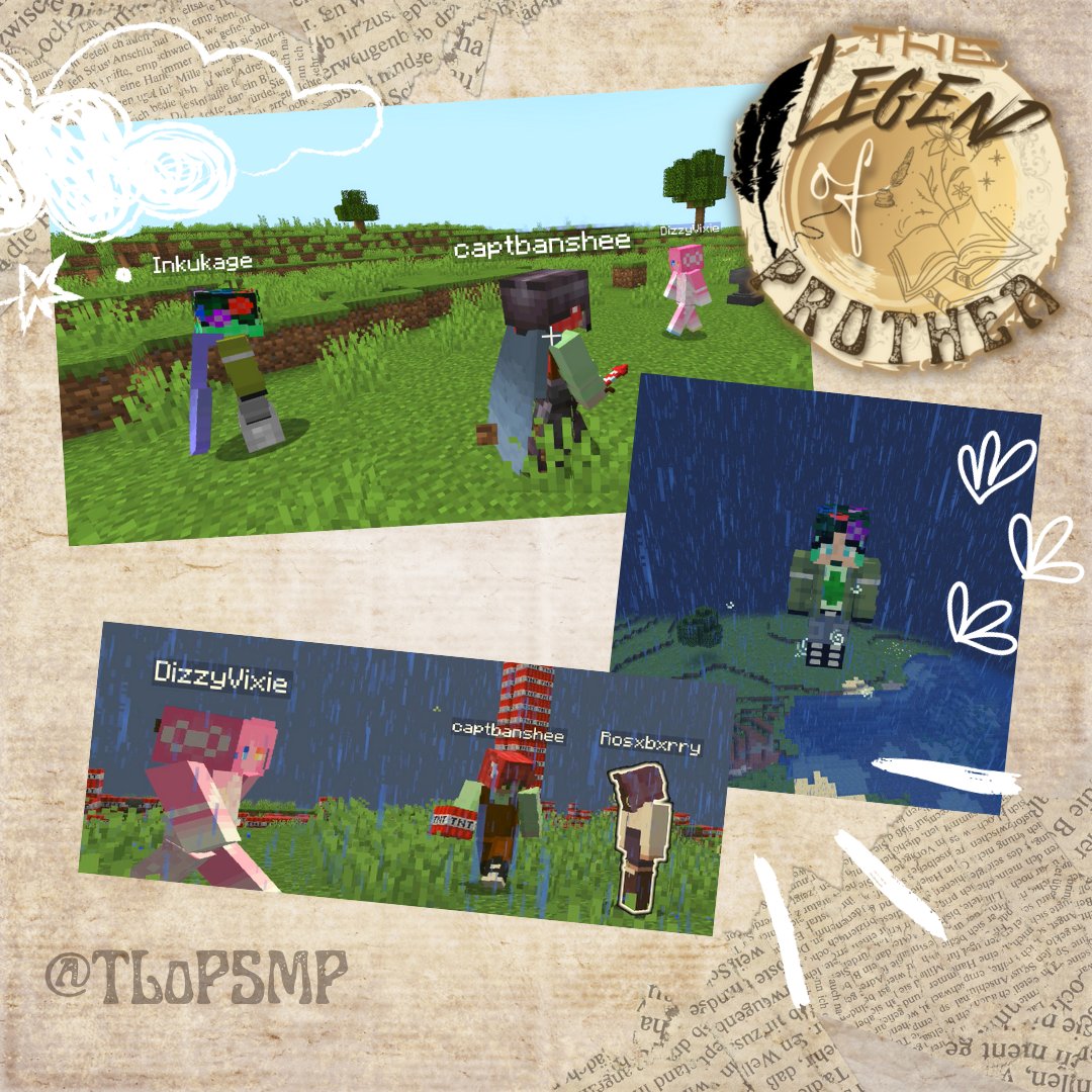 TLoPSMP's tweet photo. Just when you'd thought you'd seen the last of us, we returned. Keep an eye on our page for updates, photos, videos, art, and more!
Stick around enough, and perhaps even sometime we'll have exciting news to share.
#MCYT #MCYTtwt #MCSMP #MCStreamer #Minecraft #MinecraftSMP https://t.co/IJhAL3Phkz
