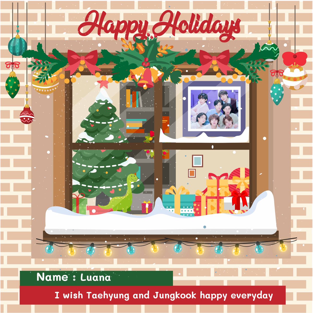 Imprincess95's tweet photo. ได้รับ “Magic Window” จากคุณไดโนแล้วนะคะ น่ารักมากๆเลยค่ะ ขอให้คุณไดโนและทุกคนที่เห็นทวิตนี้มีแต่ความสุข เริ่มต้นปีใหม่ขอให้มีแต่สิ่งดีๆเข้ามาในชีวิตนะคะ ขอให้เจอกัลยาณมิตรที่ดี ร่ำๆรวยๆเฮงๆกันทุกคนน้าา ❤️🎄🎅🏻💚🦖✨
@ploysone_style 

#Magicofholidays
#Magicwindow
#หน้าต่างในหัวใจ https://t.co/bbSFERnjsi