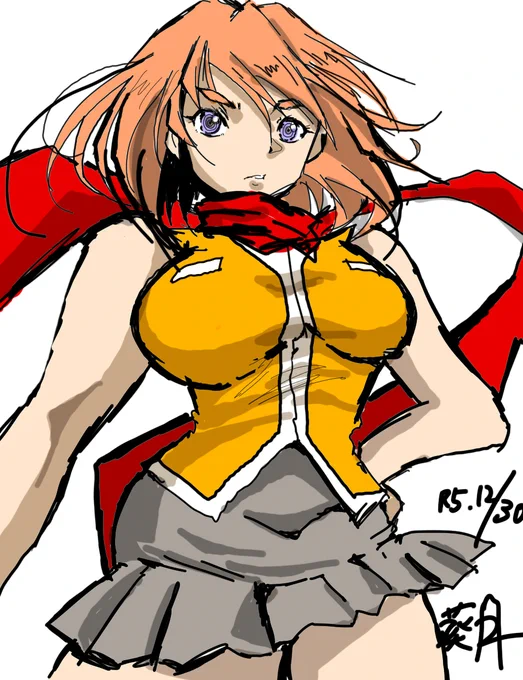 何でオレは年の瀬に「舞-HiME」をらくがきしてるんだ('ー`) 