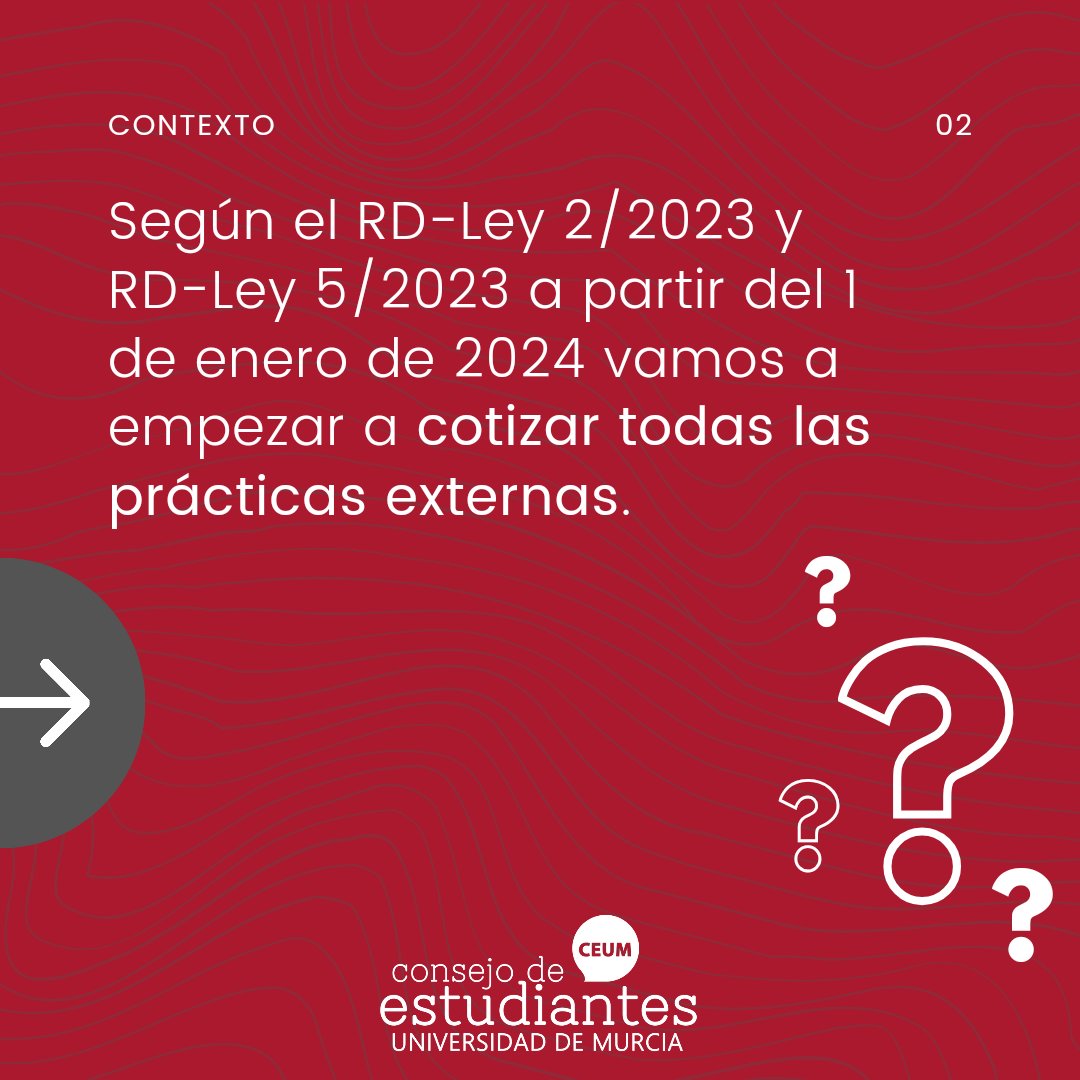 /COTIZACIÓN DE PRÁCTICAS/

A partir del 1 de enero empezaremos a cotizar por todas las prácticas externas que realicemos. 

🔽