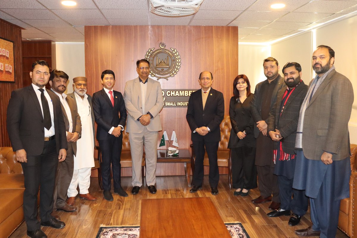 On 26 December 2023, Ambassador Azhar paid a visit to the Islamabad Chamber of Small Traders and Small Industries (ICSTSI), Islamabad. He was accompanied by Mr. Mohd Syafik, Counsellor of the High Commission.
