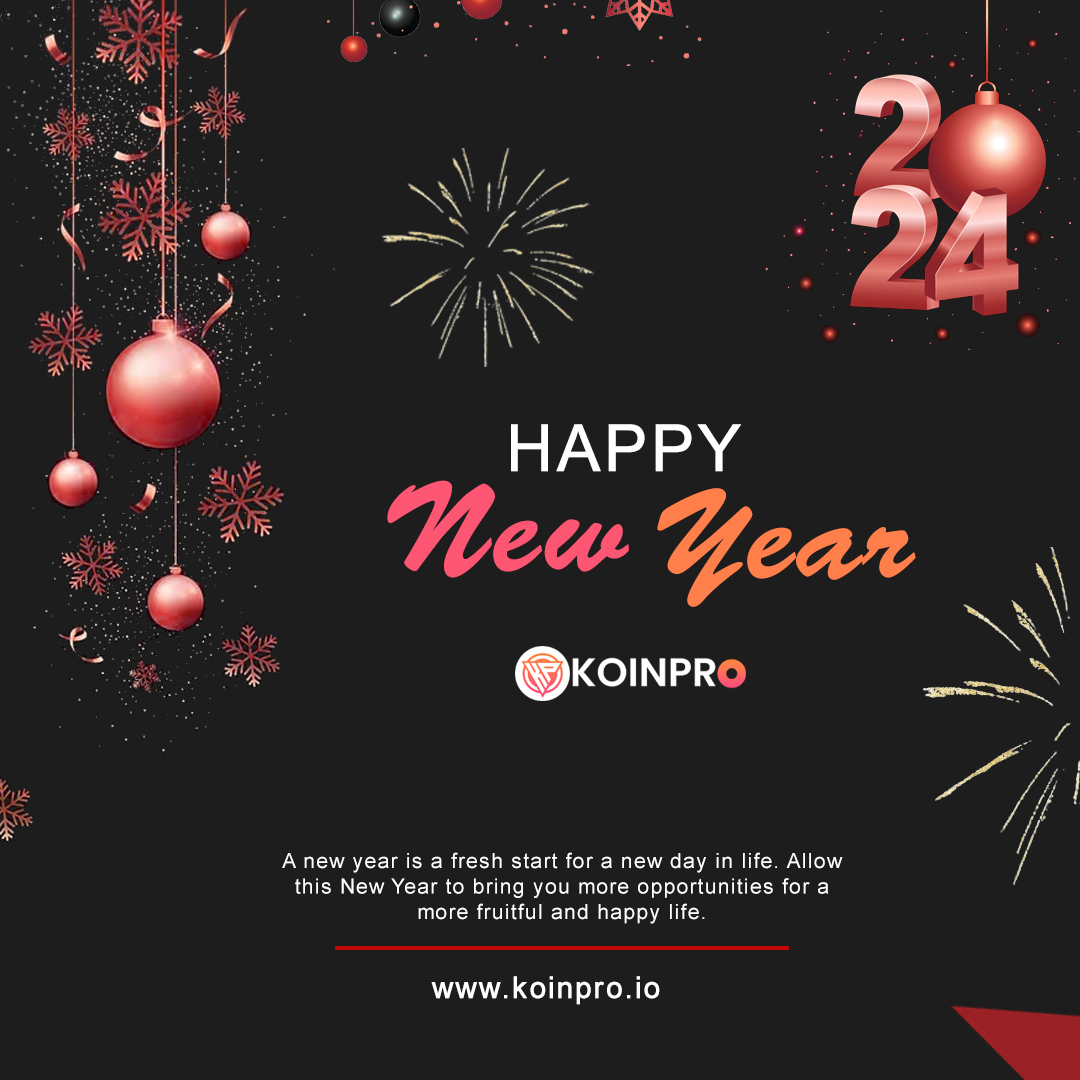 🚀 Wishing you a year filled with prosperity, joy, and successful trades. 📈 Let's kick off 2023 with positive vibes and profitable investments. 🥂 

#Koinpro #CryptoCommunity #InvestWisely #FinancialFreedom #KoinproInsights
