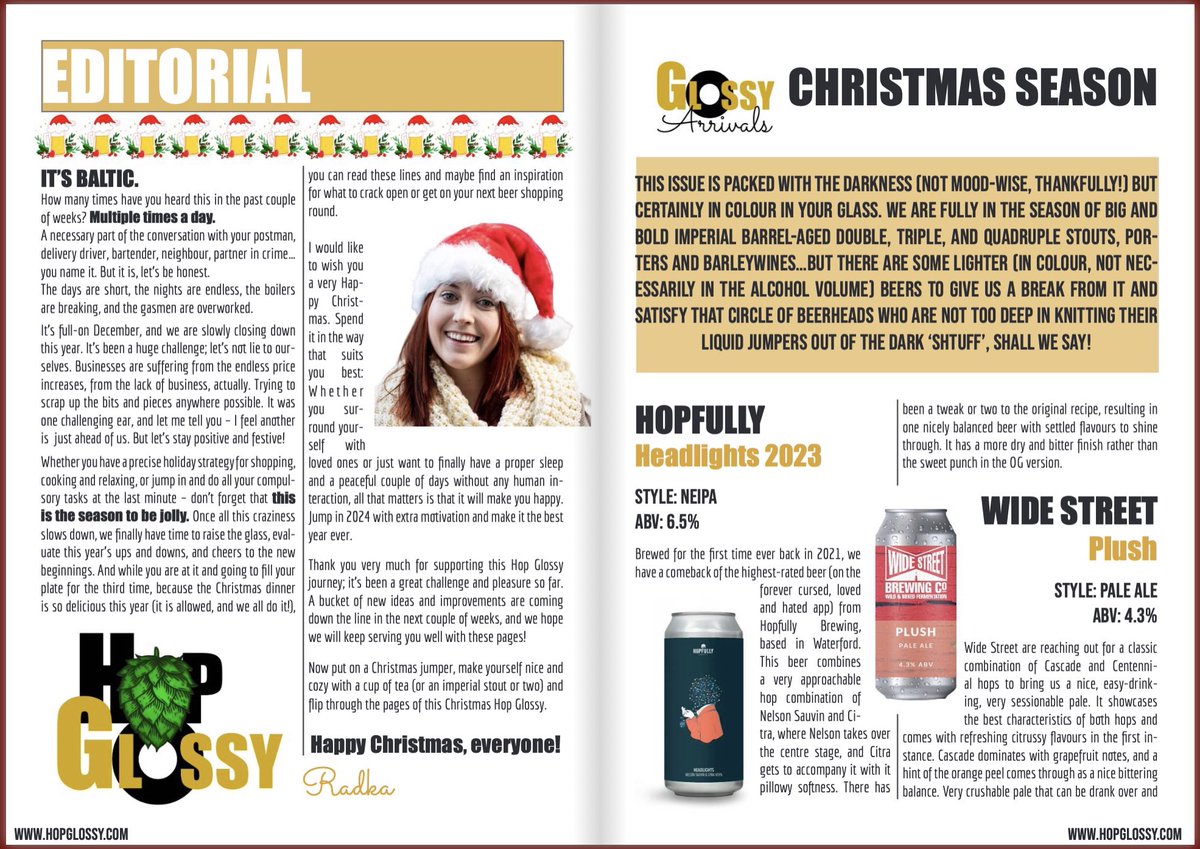 HopGlossy's tweet photo. GLOSSY ARRIVALS || BREAK FROM THE DARKNESS

It is the season of dark beers, but there are some excellent releases to give us a little break from them!
Read about them in the latest Hop Glossy 🔥

https://t.co/L275NPBzr5 https://t.co/lVfp2YlaGd