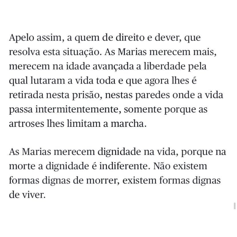 Hoje, no <a href="/publicop3/">P3</a> , uma breve reflexão sobre os idosos que habitam os quartos dos hospitais. 
Link: publico.pt/2023/12/30/p3/…