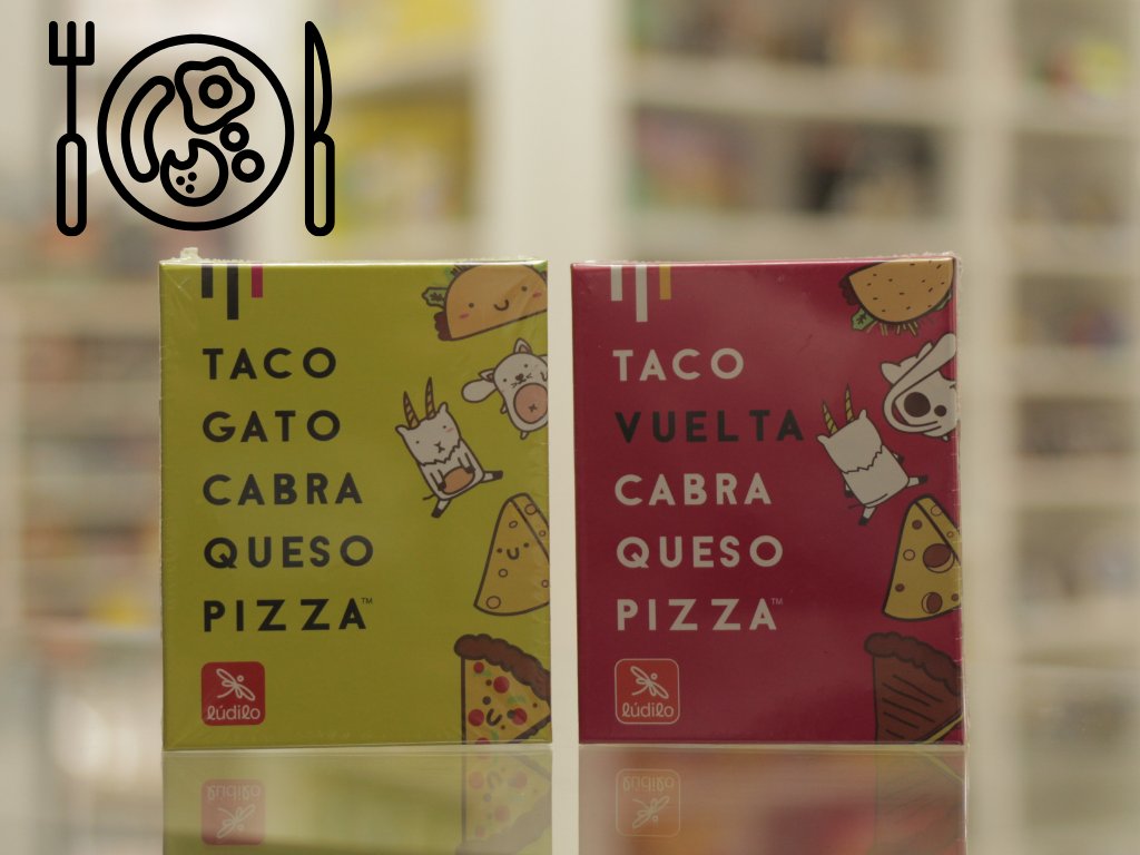 EquiluxJuegos's tweet photo. En Taco gato cabra queso pizza debes ser el más rápido. 
¡el último en poner la mano se queda con todas las cartas del montón!
#santacolomadegramanet #navidad #tiendadejuegos #regalos https://t.co/Hc6ZtMXsHH
