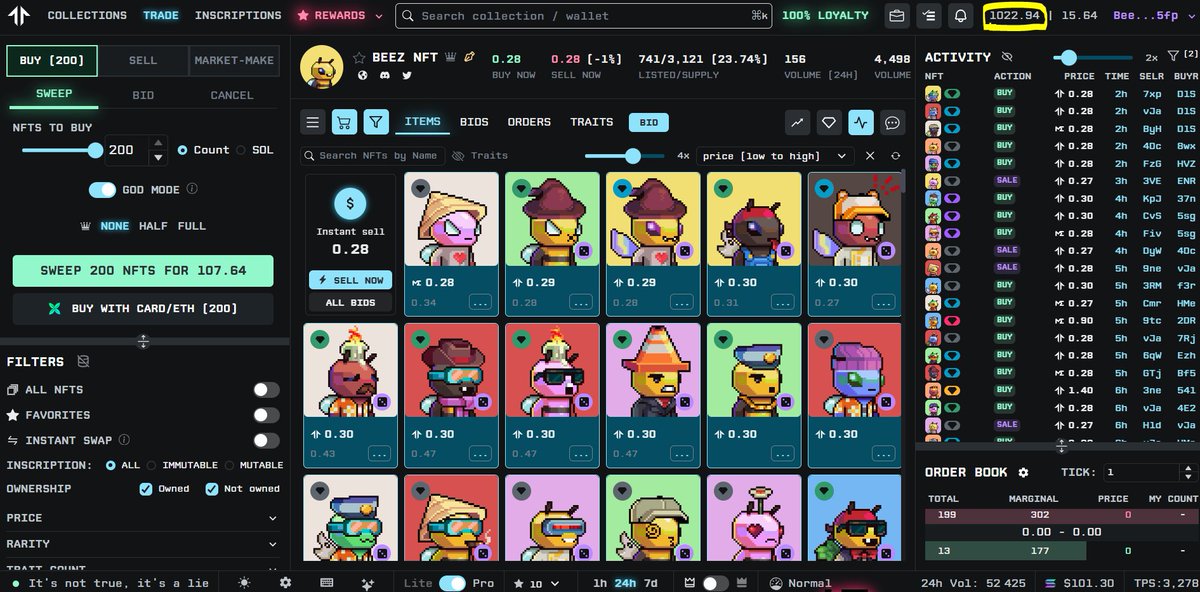 Ok you don't want to beezing with me?? Come here mfers.

1 like = 1 BeeZ sweep. 🧹