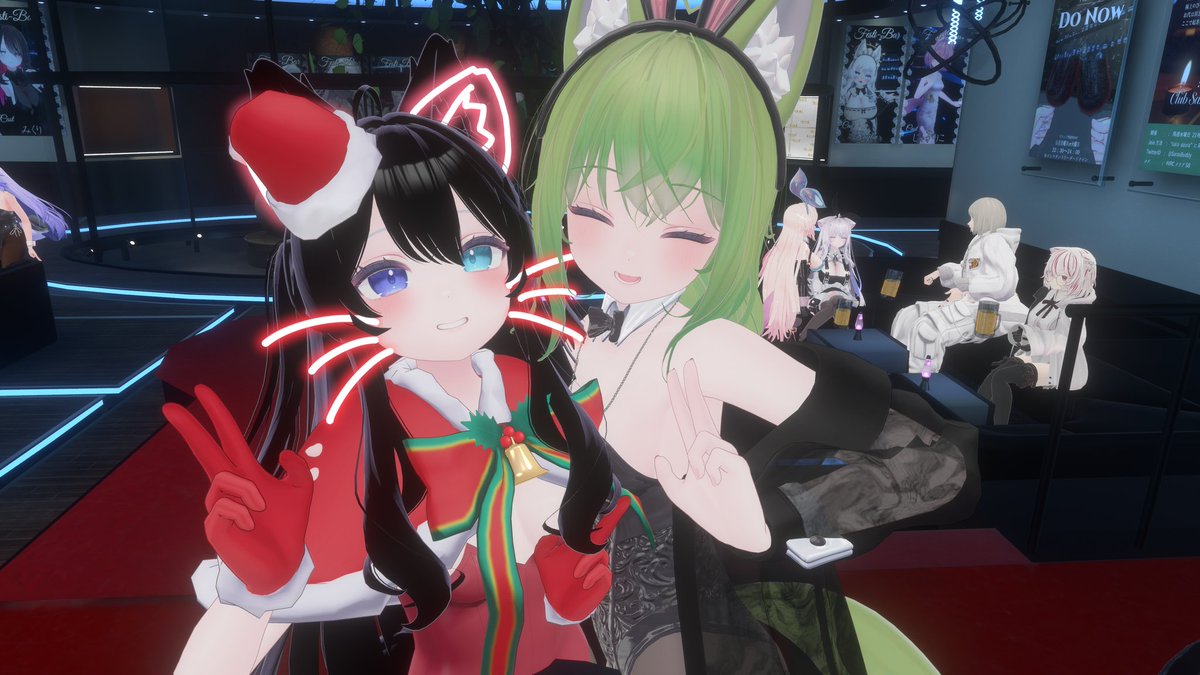 atenakitabi_vrc's tweet image. #Donow バニーの日