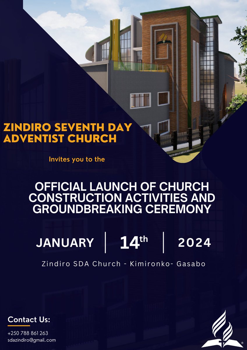 ZindiroSDA's tweet photo. We happily invite you! 

Nehemiah 2:18
 
Then I told them of the hand of my God, which was good upon me; as also the king's words that he had spoken unto me. And they said, Let's rise up and build." So they strengthened their hands for this good work. https://t.co/KENsUzjxrz